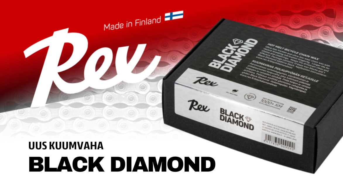 UUS! Jalgratta keti puhastus ja vahatamine Rex Black Diamond kuumvahaga | Skiwax Europe