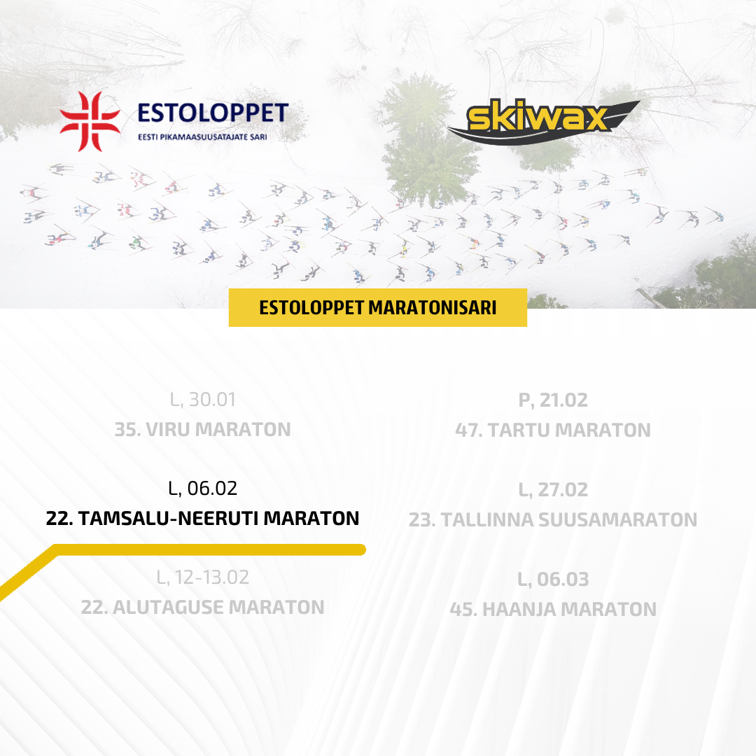 22. Tamsalu-Neeruti Maratoni määrdetestid otse võistlusrajalt!