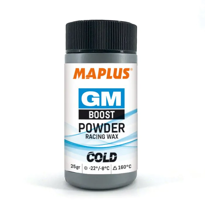 Maplus GM Cold Boost Powder, -8°C-22°C, 25g | Skiwax Europe