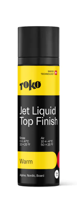 Toko Jet Liquid Top Finish Warm, 70ml | Skiwax Europe