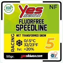 Yeswax Speedline Fluor Free Racing paraffin Black, 0...-5, 50g