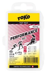 TOKO Performance Hot Wax Red -2°...-11°C, 40g