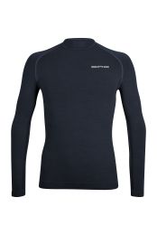Spring Long Sleeve Training Top for Man, Navy Blue