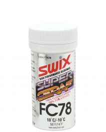 SWIX FC0078 Super Cera Fluoripulber +10°-10°C, 30g | Skiwax Europe